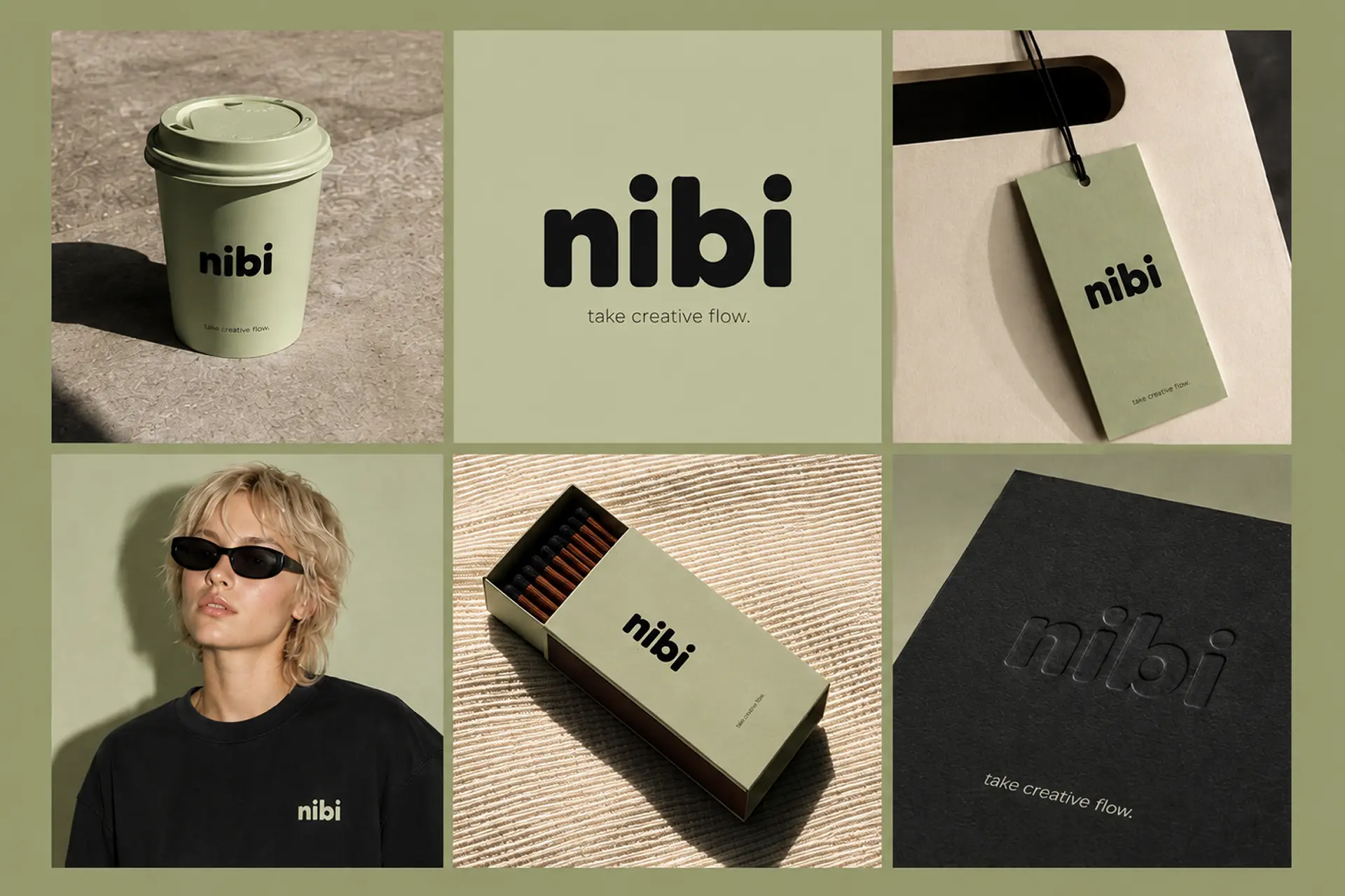 NIBI — CAFE BRAND SOCIAL GRID — Social media carousel